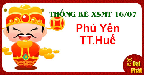 Thống Kê XSMT 16/07 - TK Xổ Số Miền Trung Thứ 2 Ngày 16/07/2018