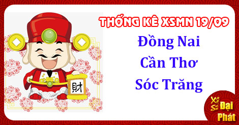Thống Kê XSMN 19/09 - TK Xổ Số Miền Nam Thứ 4 Ngày 19/09/2018