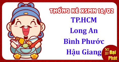 Thống Kê XSMN 16/02 - TK Xổ Số Miền Nam Thứ 7 Ngày 16/02/2019