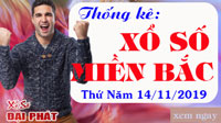 Thống Kê Xổ Số Miền Bắc 14/11 - Thống Kê XSMB Thứ 5 Ngày 14/11/2019