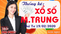 Thống Kê Xổ Số Miền Trung 19/02 - Thống Kê XSMT Thứ 4 Ngày 19/02/2020