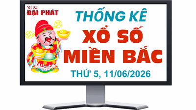 Thống Kê XSMB 11/06/2026 Thứ 5 - Phân Tích Kết Quả Xổ Số Miền Bắc Hôm Nay