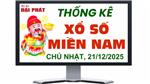 Thống Kê Xổ Số Miền Nam 21/12/2025 - Thống Kê XSMN Chủ Nhật 21/12/2025